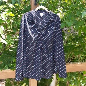 Jaclyn Smith long sleeve dressy blouse